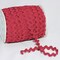 The Ribbon People Burgundy Red Woven Edge Ric Rac Christmas Craft Ribbon 0.25" x 55 Yards